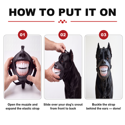 MENACE™ Grin Muzzle