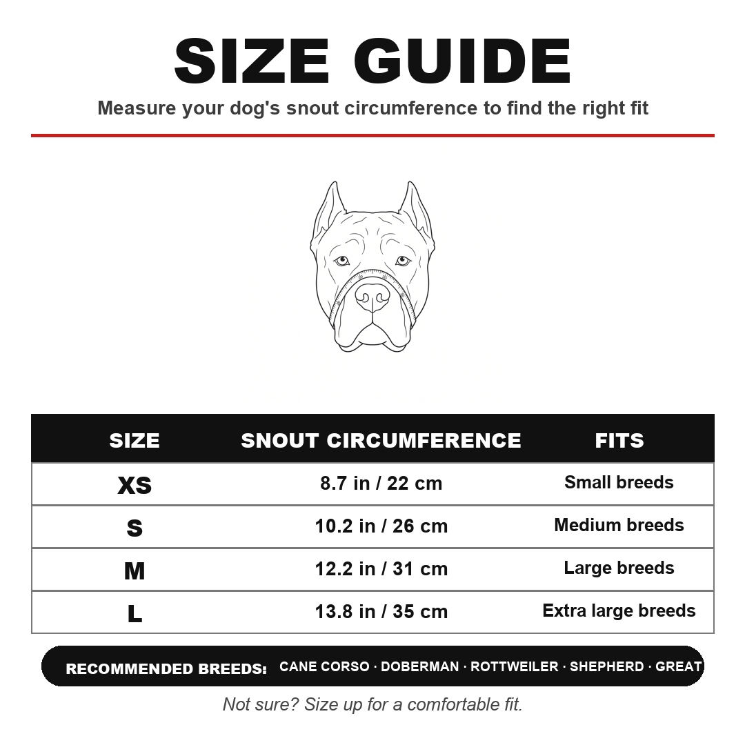 MENACE™ Grin Muzzle
