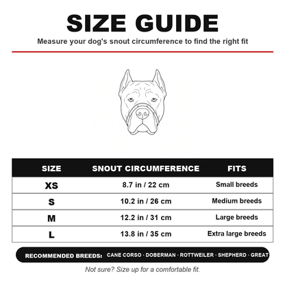 MENACE™ Grin Muzzle